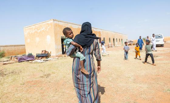 在北科尔多凡州，苏丹许多家庭在失去生计后正为觅食而挣扎，医疗设施和学校均已停止运作。